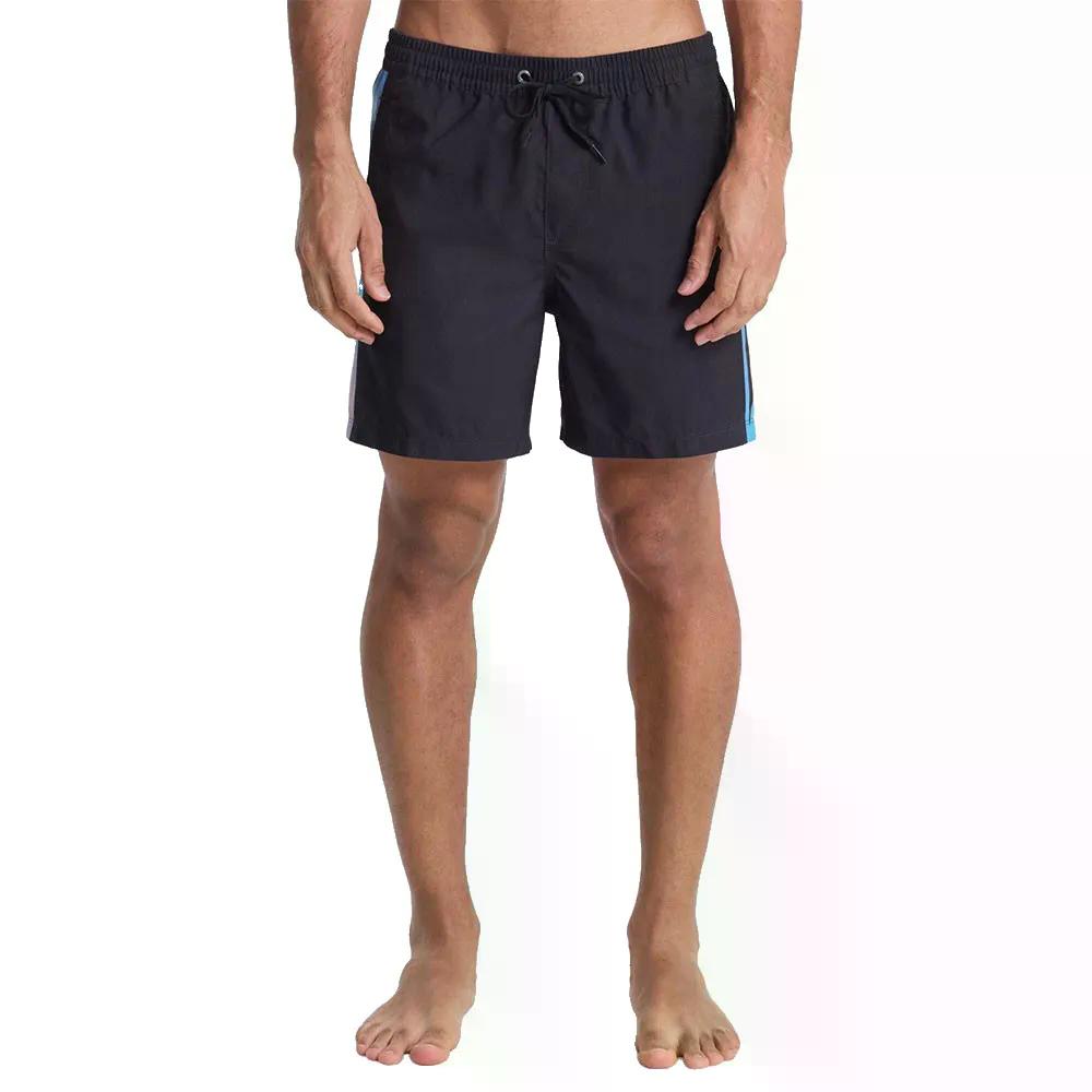 クイックしろがね色 エブリデイ ホームズ ヴォレー 16in スイムショーツ （ BlackHolmes ） | QUIKSILVER Everyday Holmes Volley 16\u0027\u0027 Swim Shorts  [t]