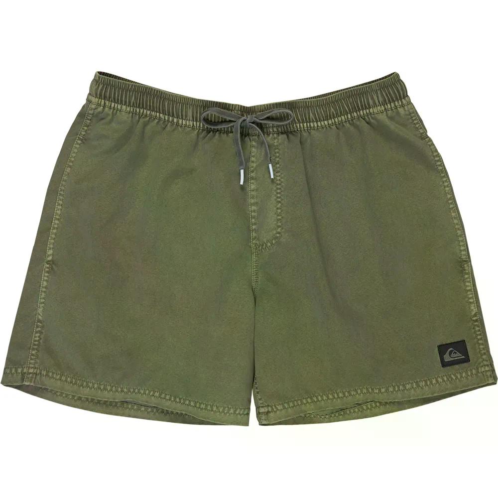 クイックしろがね色 エブリデイ サーフウォッシュ ヴォレー 15in スイムショーツ （ GrapeLeaf ） | QUIKSILVER Everyday Surfwash Volley 15\u0027\u0027 Swim Shorts  [t]