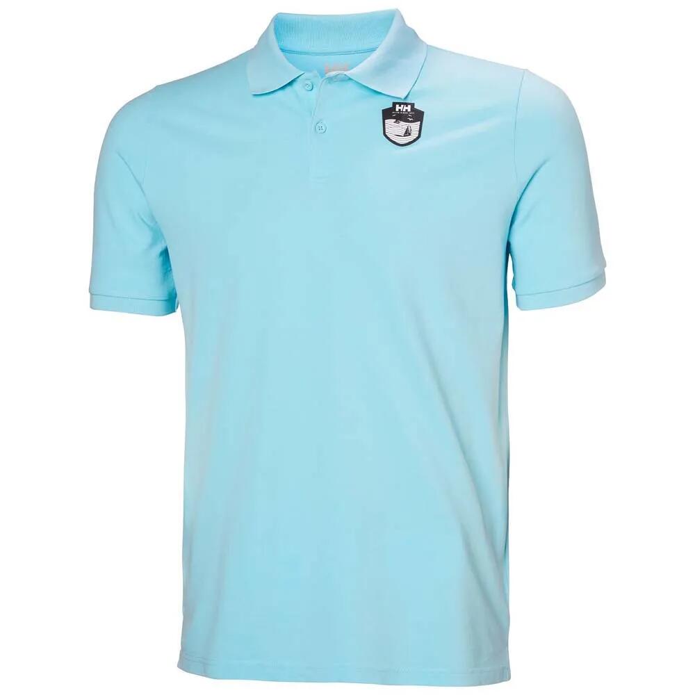 ヘリーハンセン マールストランド ショート スリーブ ポロ （ Light Cyan ） | HELLY HANSEN Marstrand short sleeve polo [t]｜クライムスワールド 店