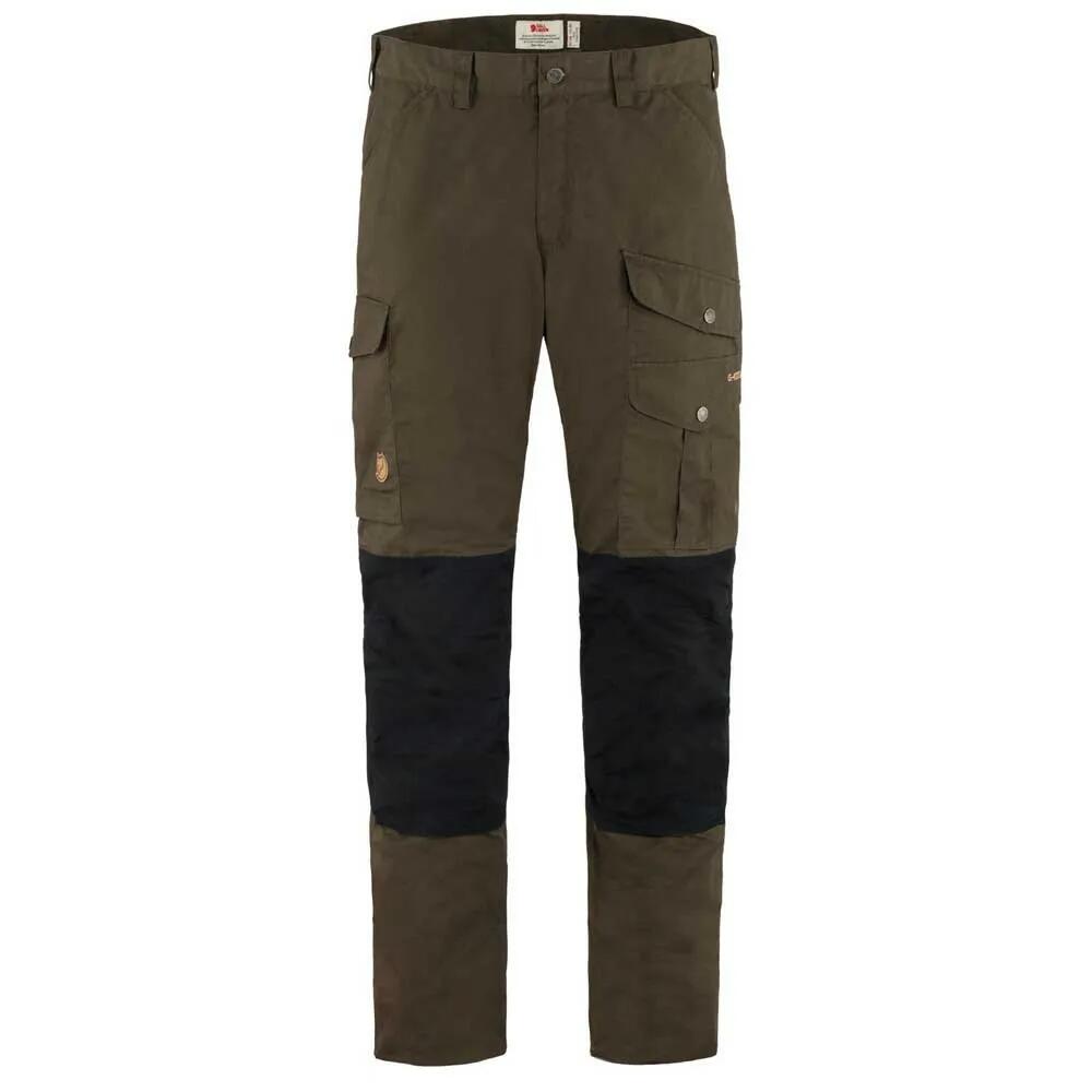 フェールラーベン バーレンツ 労働者階級 インター ズボン下 （ DarkOlive ） | Fjallraven Barents Prointer Pants [t]