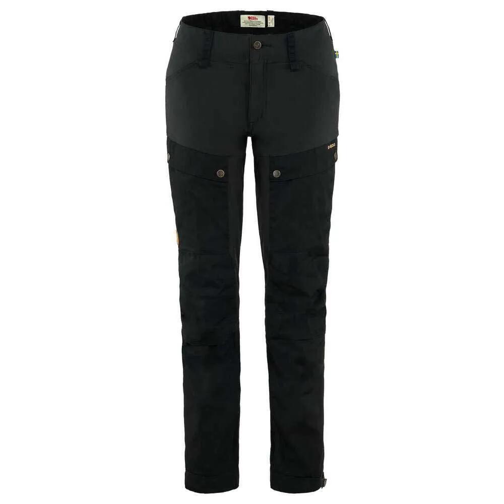 フェールラーベン ケブ カーブド ズボン下 レディース （ Black ） | Fjallraven Keb Curved Pants Women [t]