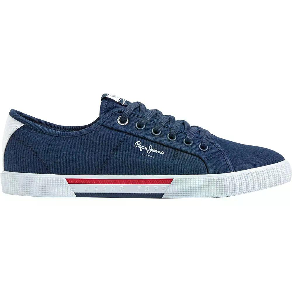 ペペ ジーンズ ブレイディ メン ベーシック スニーカー （ Navy ） | PEPE JEANS Brady Men Basic trainers [t] 7,560円