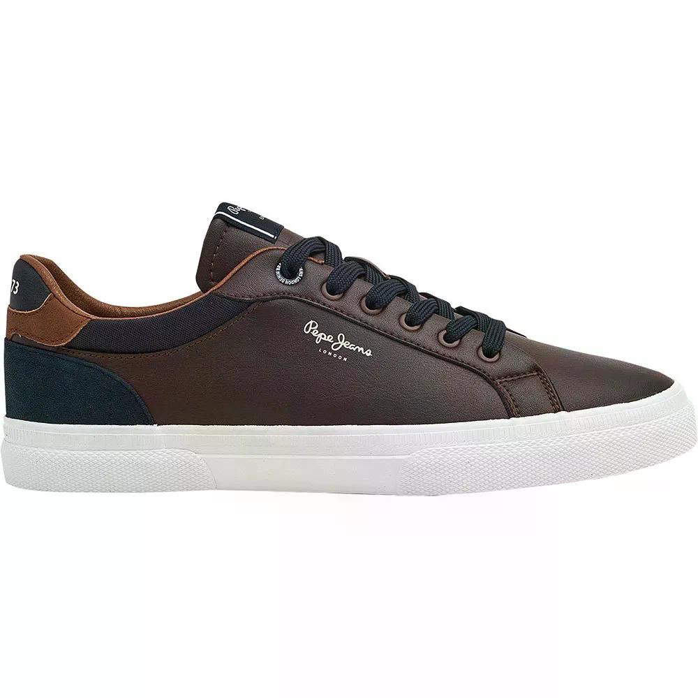 ペペ ジーンズ ケントン コート スニーカー （ Brown ） | PEPE JEANS Kenton Court trainers [t]