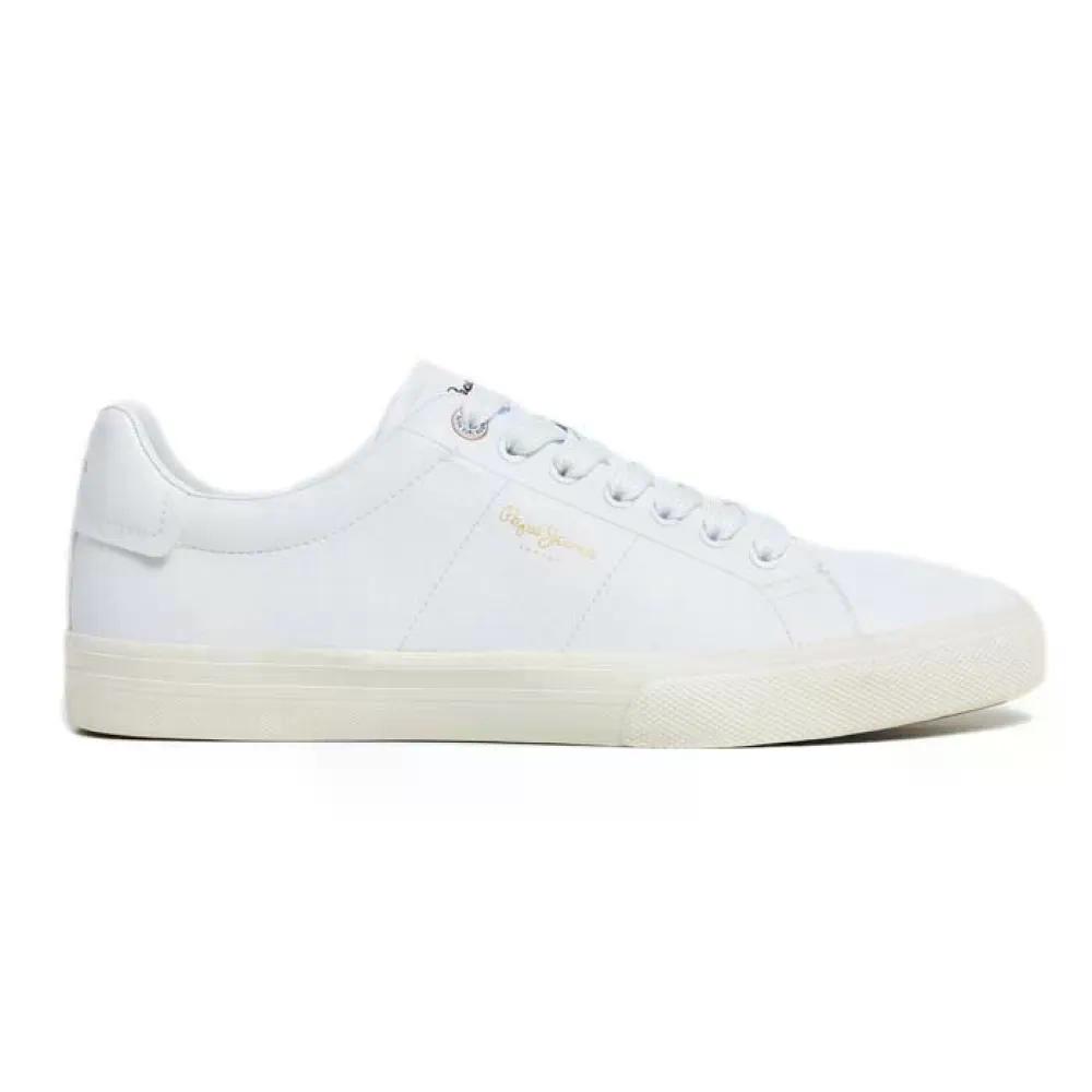 ペペ ジーンズ ケントン ライズ スニーカー （ White ） | PEPE JEANS Kenton Rise trainers [t]｜クライムスワールド 店