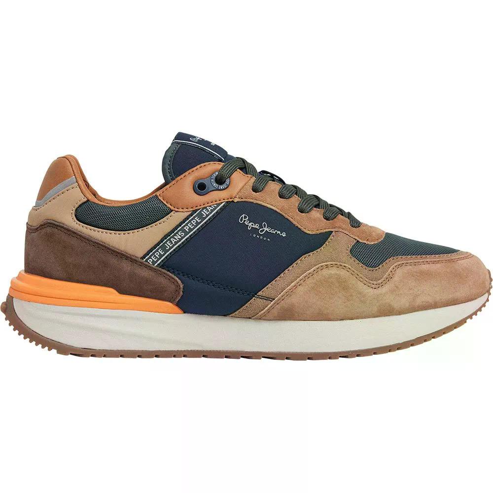 ペペ デニム バスター 労働者階級 スニーカー （ CognacBrown ） | PEPE JEANS Buster Pro trainers  [t]