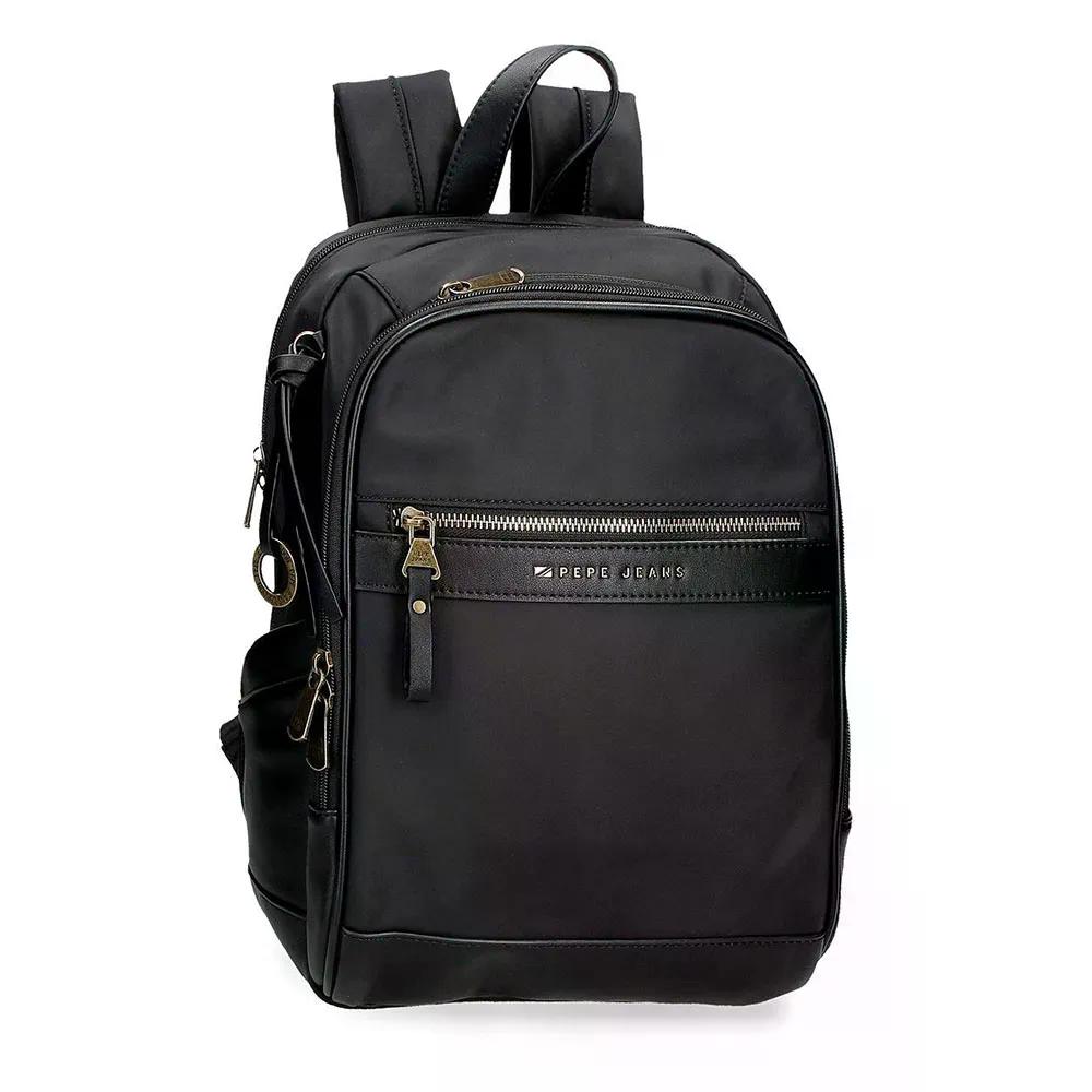 ペペ ジーンズ アダプト モーガン 9L バックパック （ Black ） | PEPE JEANS Adapt. Morgan 9L backpack [t]