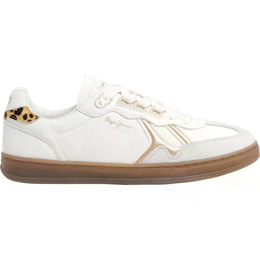 ペペ ジーンズ ボール ファン スニーカー レディース （ White ） | PEPE JEANS Ball Fun trainers Womens [t]｜クライムスワールド 店