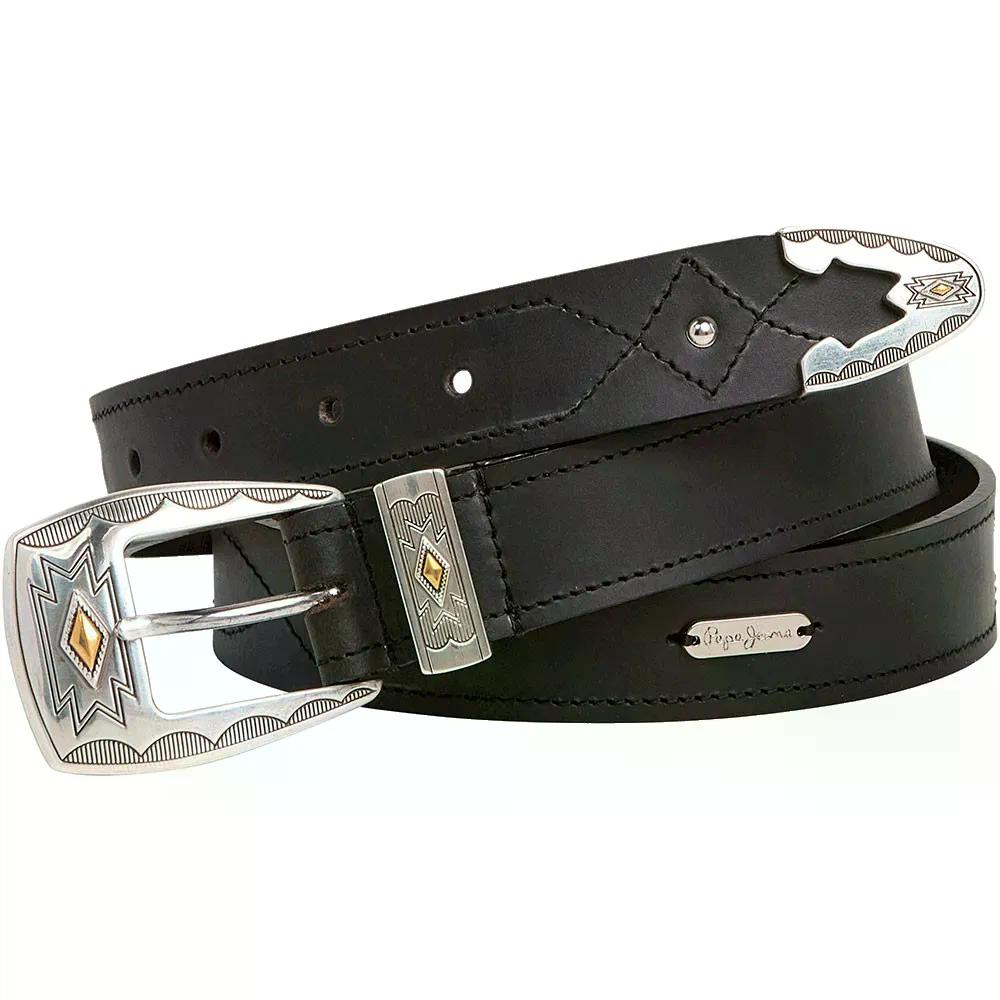 ペペ ジーンズ ダコタ ベルト （ Black ） | PEPE JEANS Dakota belt [t]｜クライムスワールド 店