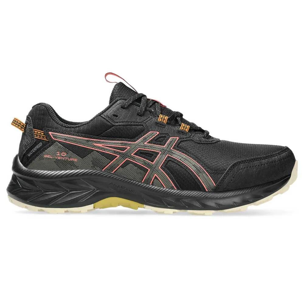 アシックス ゲル ベンチャー 10 WP トレイル ランニング シューズ レディース （ ブラック/ブラウンストーン ） （ Black/BrownStone ） | ASICS Gel Venture 10 WP trail running shoes Women´s （ Black/BrownStone ） [t]