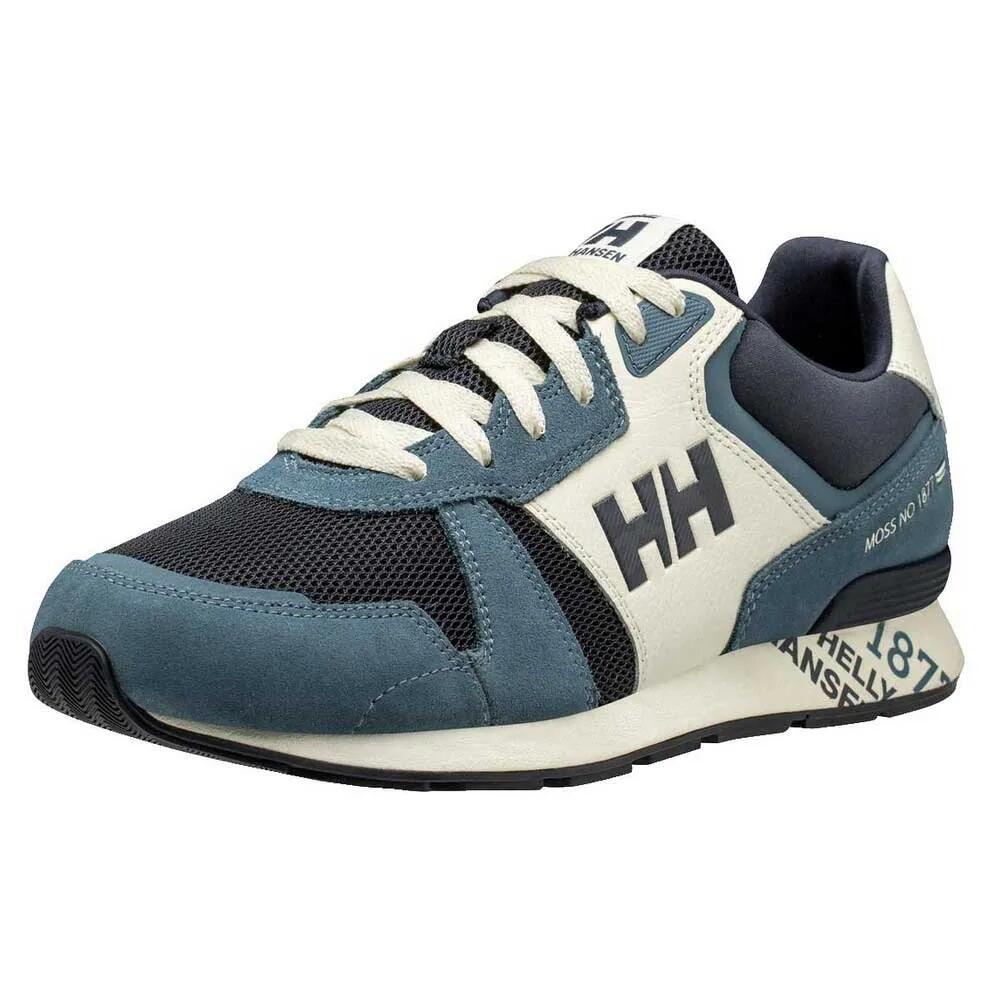 ヘリーハンセン アナキン レザー 2 トレイナー （ Alpine Frost / Rain Blue ） | HELLY HANSEN Anakin Leather 2 trainers [t]
