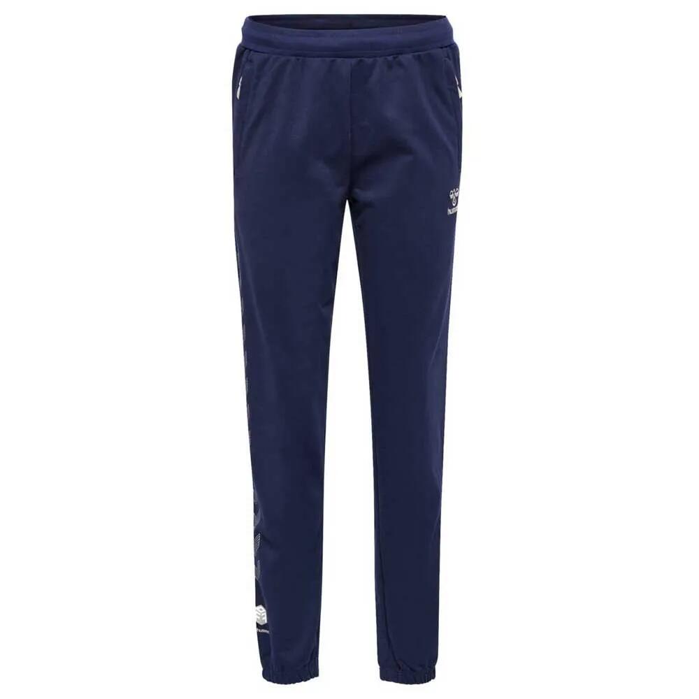 ヒュンメル ムーブ グリッド コットン パンツ レディース （ Marine ） | HUMMEL Move Grid Cotton pants Women [t]
