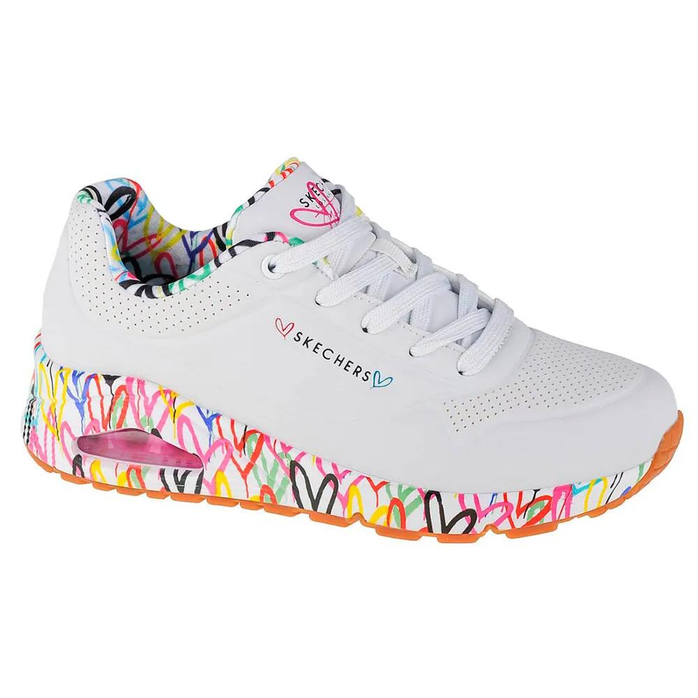 スケッチャーズ ウノ ラビング ラブ シューズ レディース （ white ） | SKECHERS Uno Loving Love shoes Women [t]