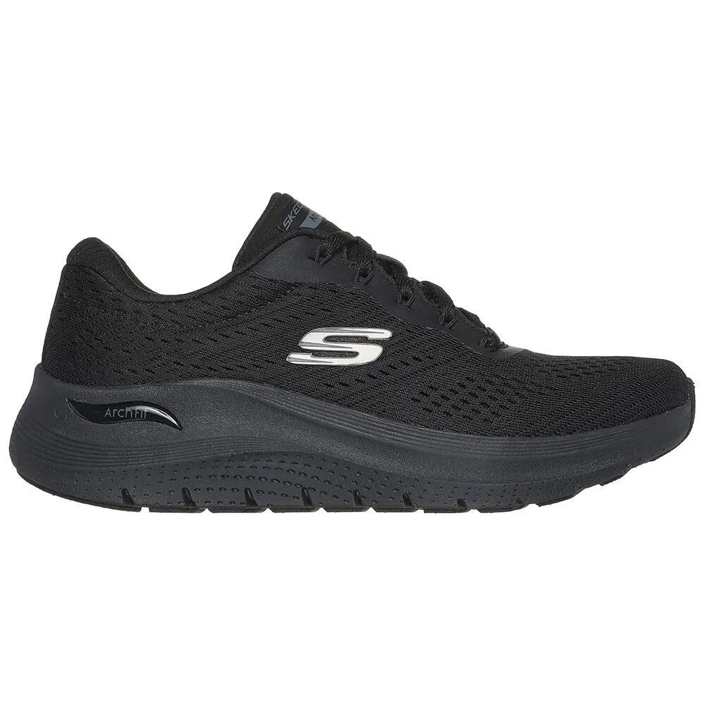 スケッチャーズ アーチ フィット 2.0 ビッグ リーグ シューズ レディース （ Black Mesh / Gunmetal Trim ） | SKECHERS Arch Fit 2.0 Big League shoes Women [t]
