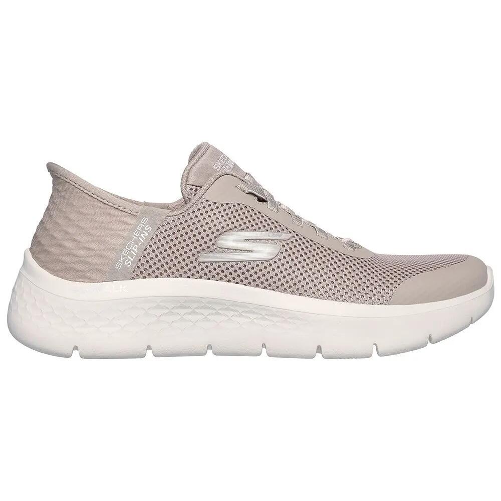 スケッチャーズ ゴー ウォーク フレックス シューズ レディース （ Taupe Textile / Trim ） | SKECHERS Go Walk Flex shoes Women [t]
