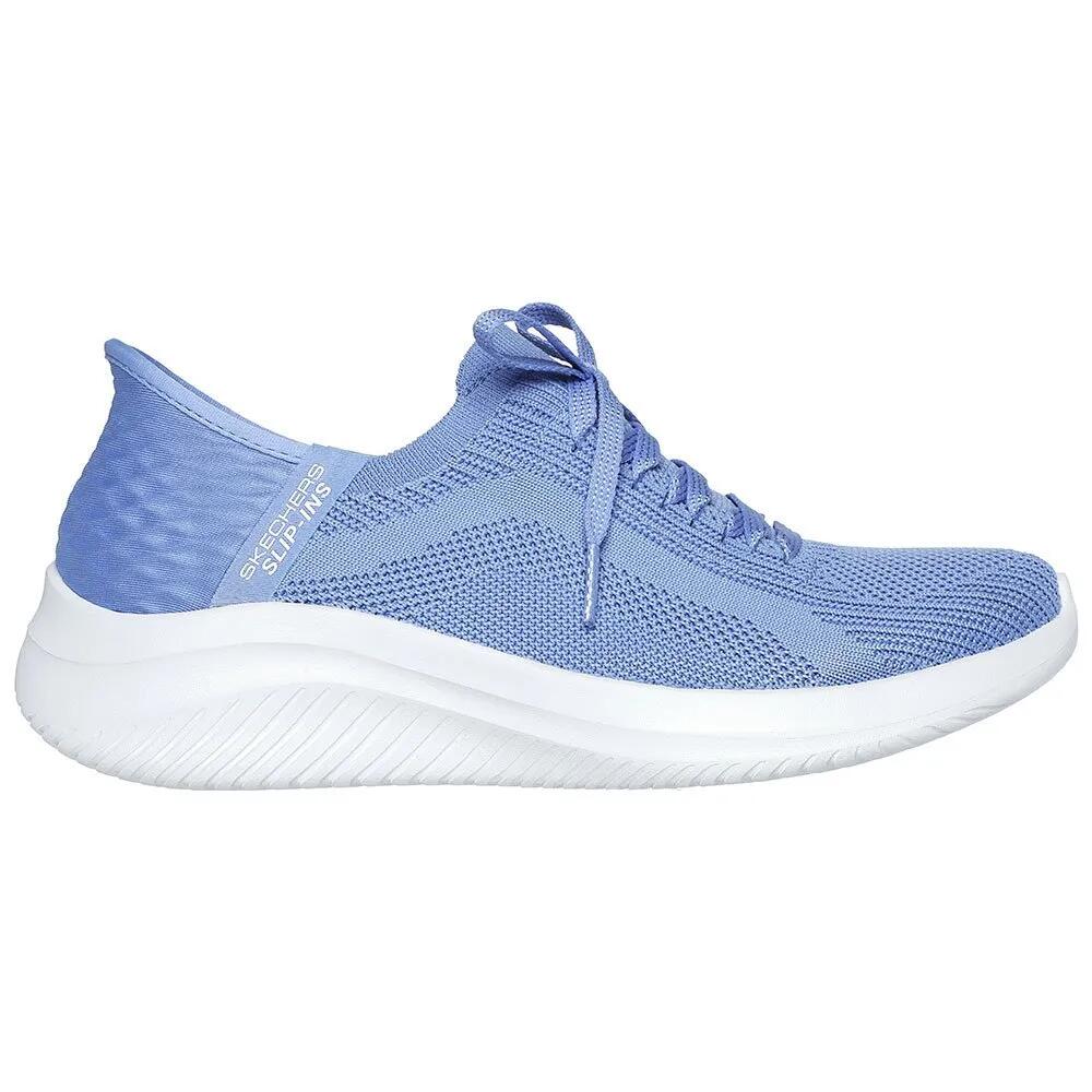 スケッチャーズ ウルトラ フレックス 3.0 シューズ レディース （ Periwinkle Knit / Pink Trim ） | SKECHERS Ultra Flex 3.0 shoes Women [t]