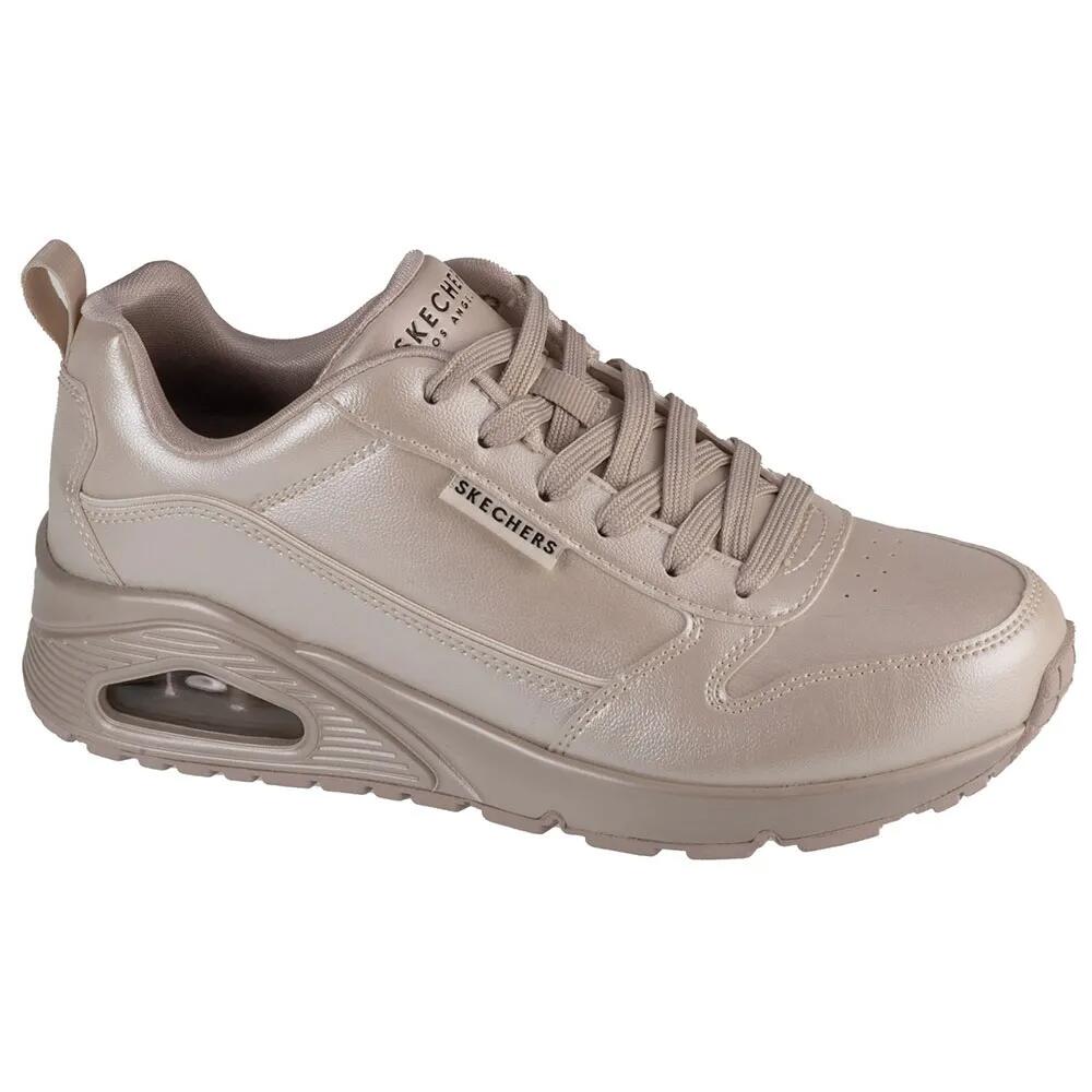 スケッチャーズ ウノ ギャラクティック ギャル シューズ レディース （ Off White Duraleather / Jersey ） | SKECHERS Uno Galactic Gal shoes Women [t]
