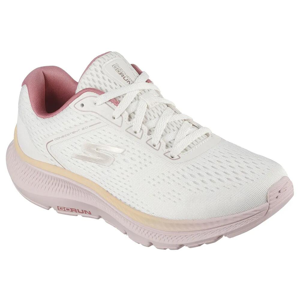 スケッチャーズ ゴー 幽客 コンシステント 2.0 シューズ レディース （ Natural Textile / Pink Trim ） | SKECHERS Go Run Consistent 2.0 shoes Women [t]