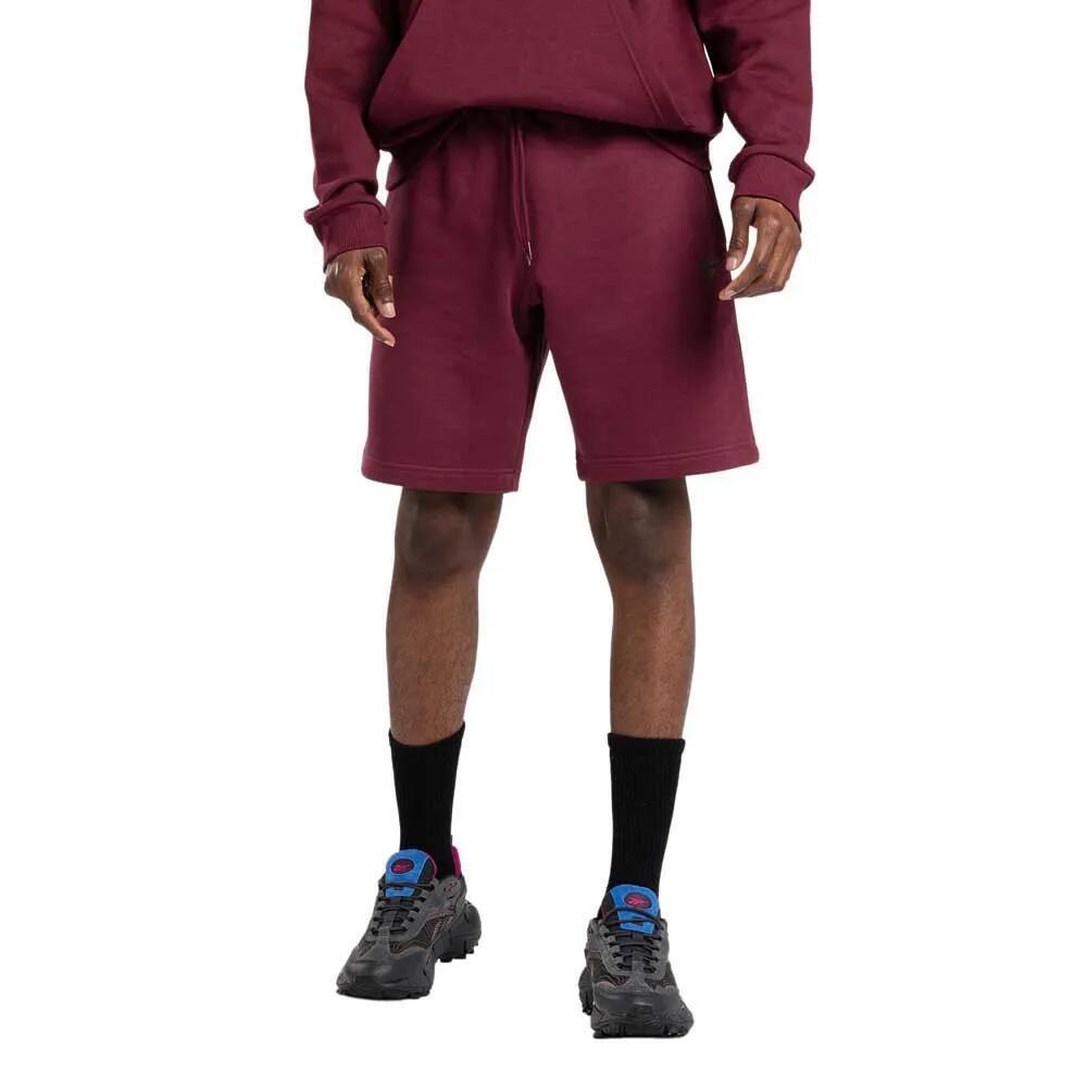 リーボック クラシックス リ 左腿 ロゴ ショー スウェット ショーツ （ Clamar / Black ） | REEBOK CLASSICS Ri Left Leg Logo Sho sweat shorts [t]