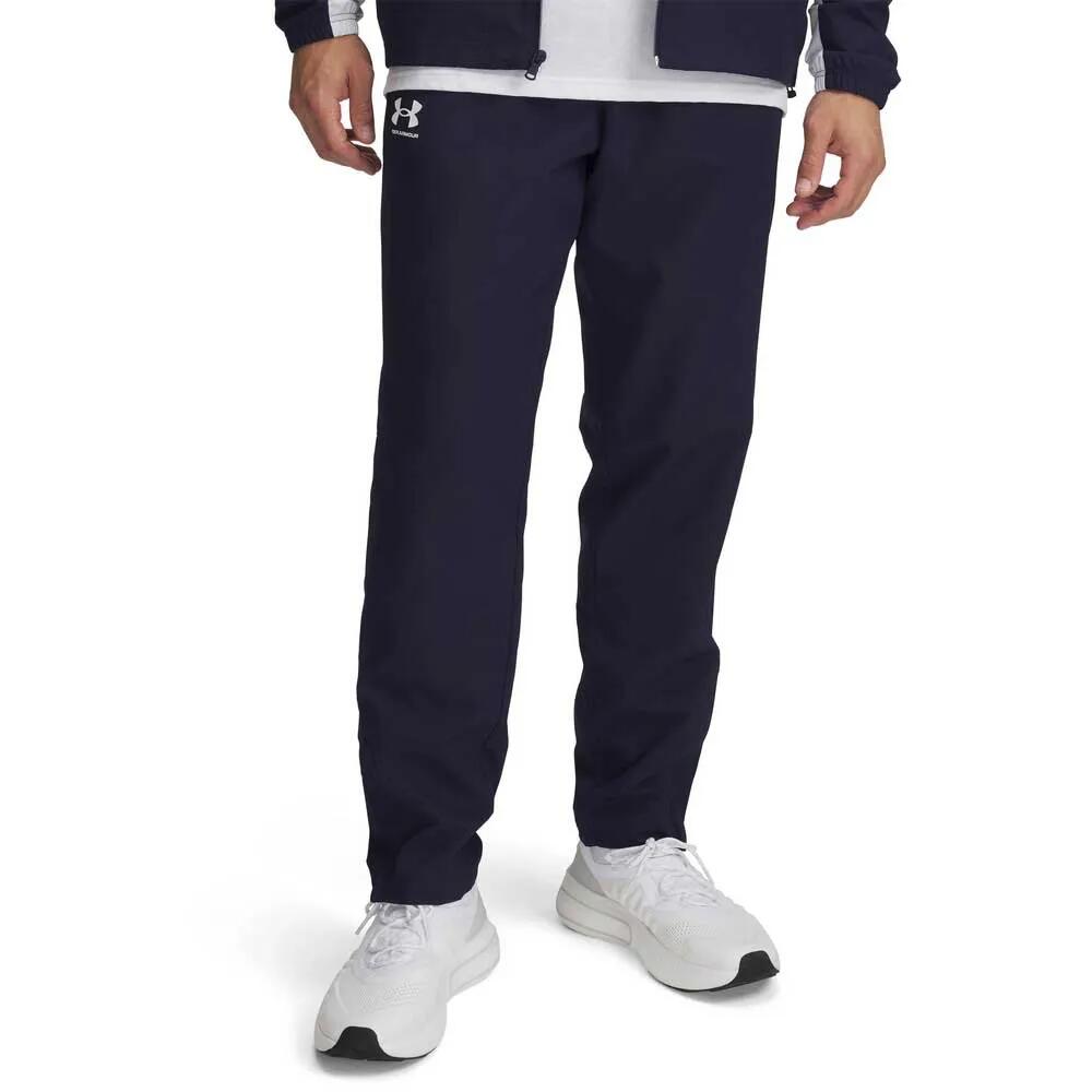 アンダーアーマー ライバル ウーヴン ウィンドブレーカー パンツ （ Midnight Navy / Midnight Navy / White ） | UNDER ARMOUR Rival Woven Windbreaker pants [t]