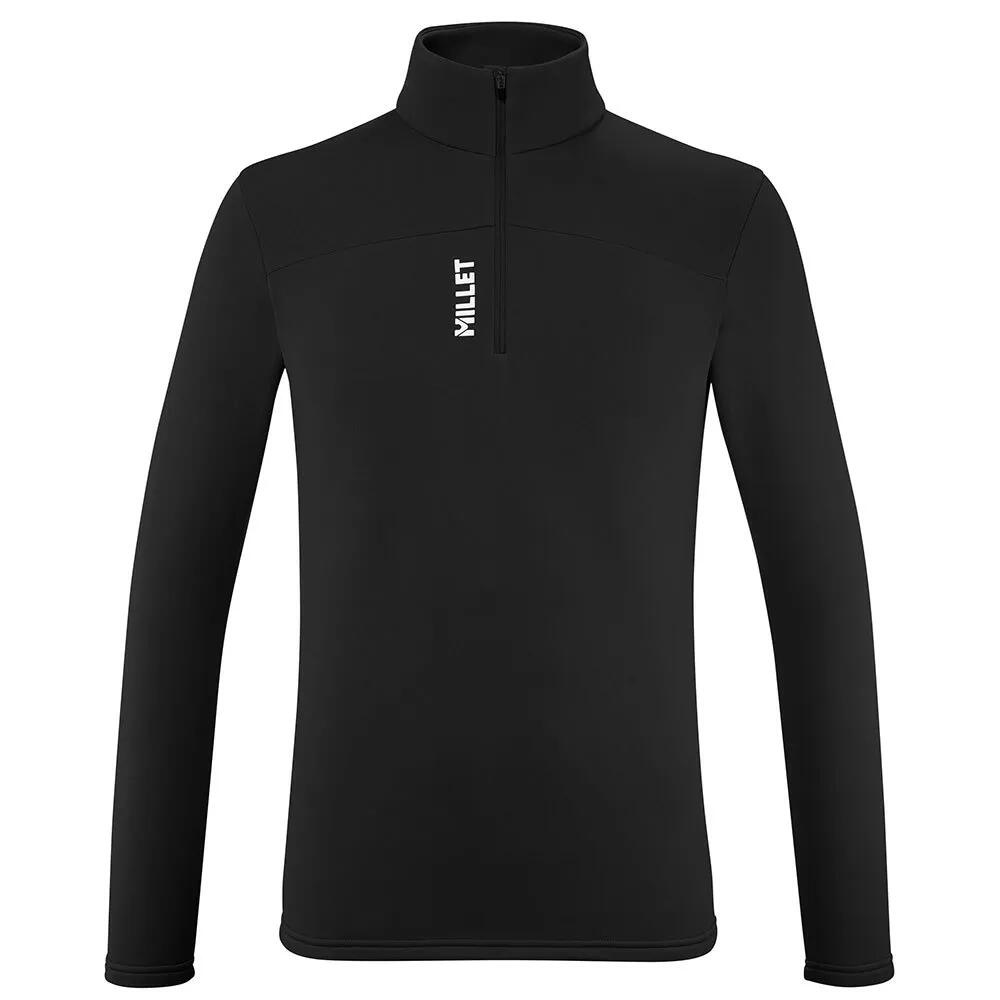 ミレー セネカ ハーフジップ フリース （ Black ） | MILLET Seneca half zip fleece [t]｜クライムスワールド 店