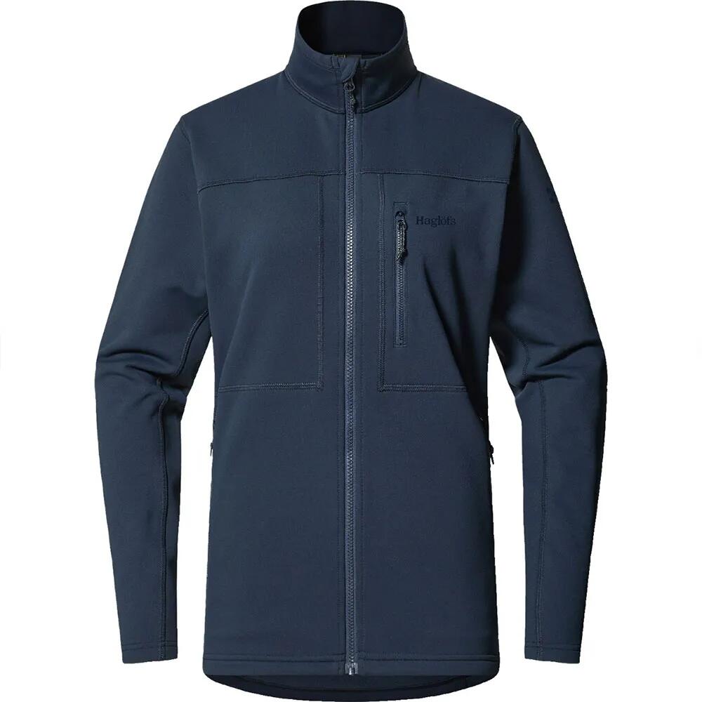 ホグロフス ロッソン ミッド フルジップ フリース レディース （ Tarn Blue ） | HAGLOFS Rosson Mid full zip fleece Women [t]｜クライムスワールド 店