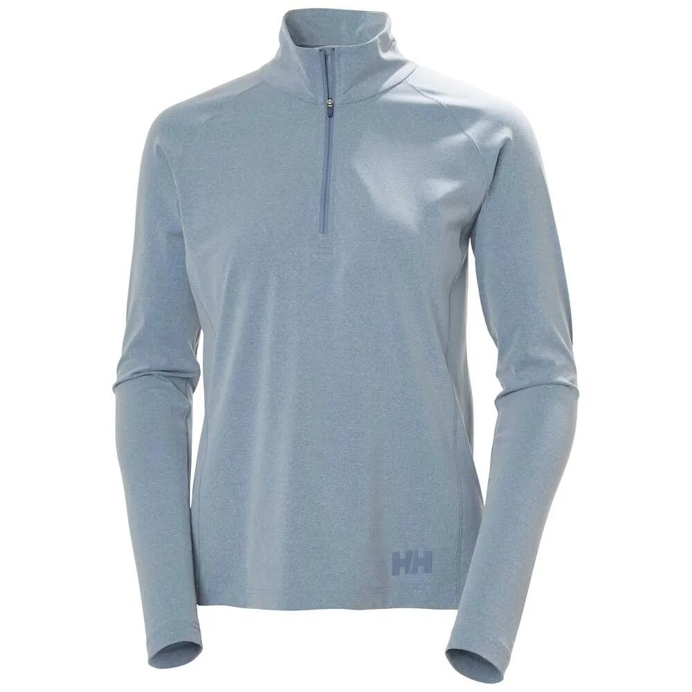 ヘリーハンセン ティリ ハーフジップ フリース レディース （ Washed Navy Melange ） | HELLY HANSEN Tyri half zip fleece Women [t]｜クライムスワールド 店