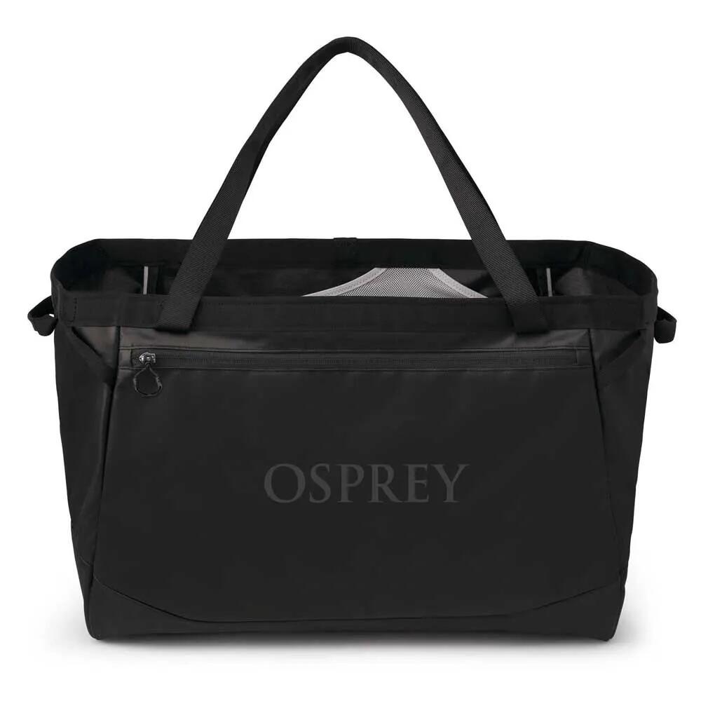 オスプレー トランスポーター ギア 60L トート バッグ （ RavenBlack/Black ） （ RavenBlack/Black ） | OSPREY Transporter Grear 60L tote bag （ RavenBlack/Black ） [t]