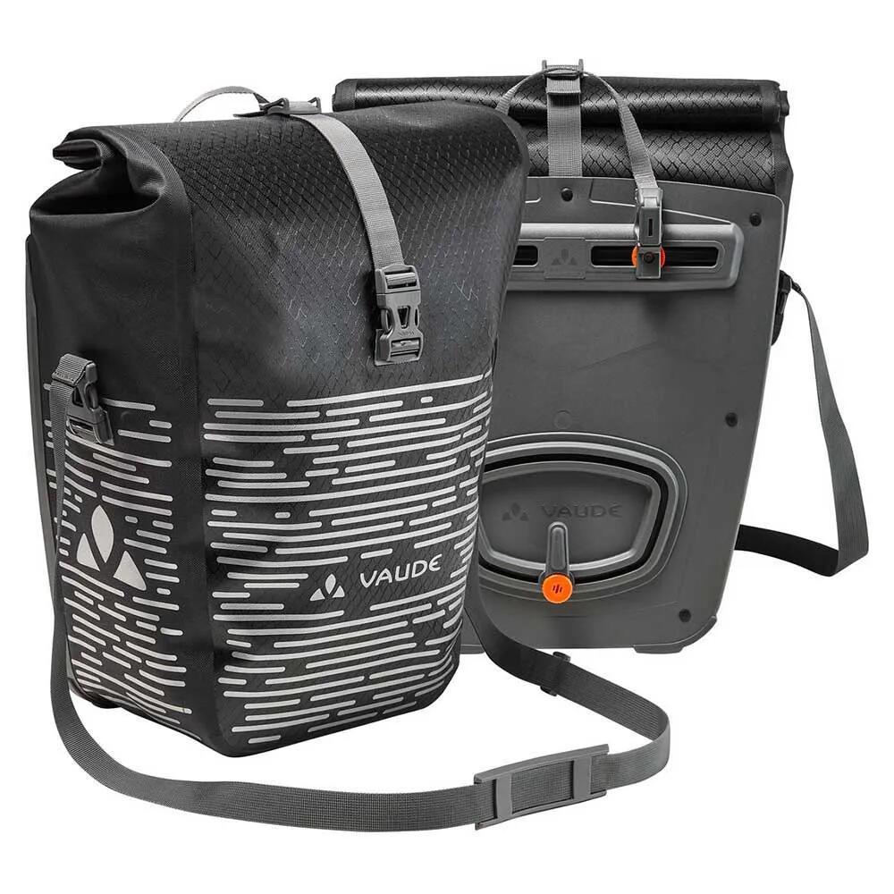 ファウデ 自動二輪車 アクア うしろ側 ルミナム II 24L パニア （ Black ） | VAUDE BIKE Aqua Back Luminum II 24L pannier [t]