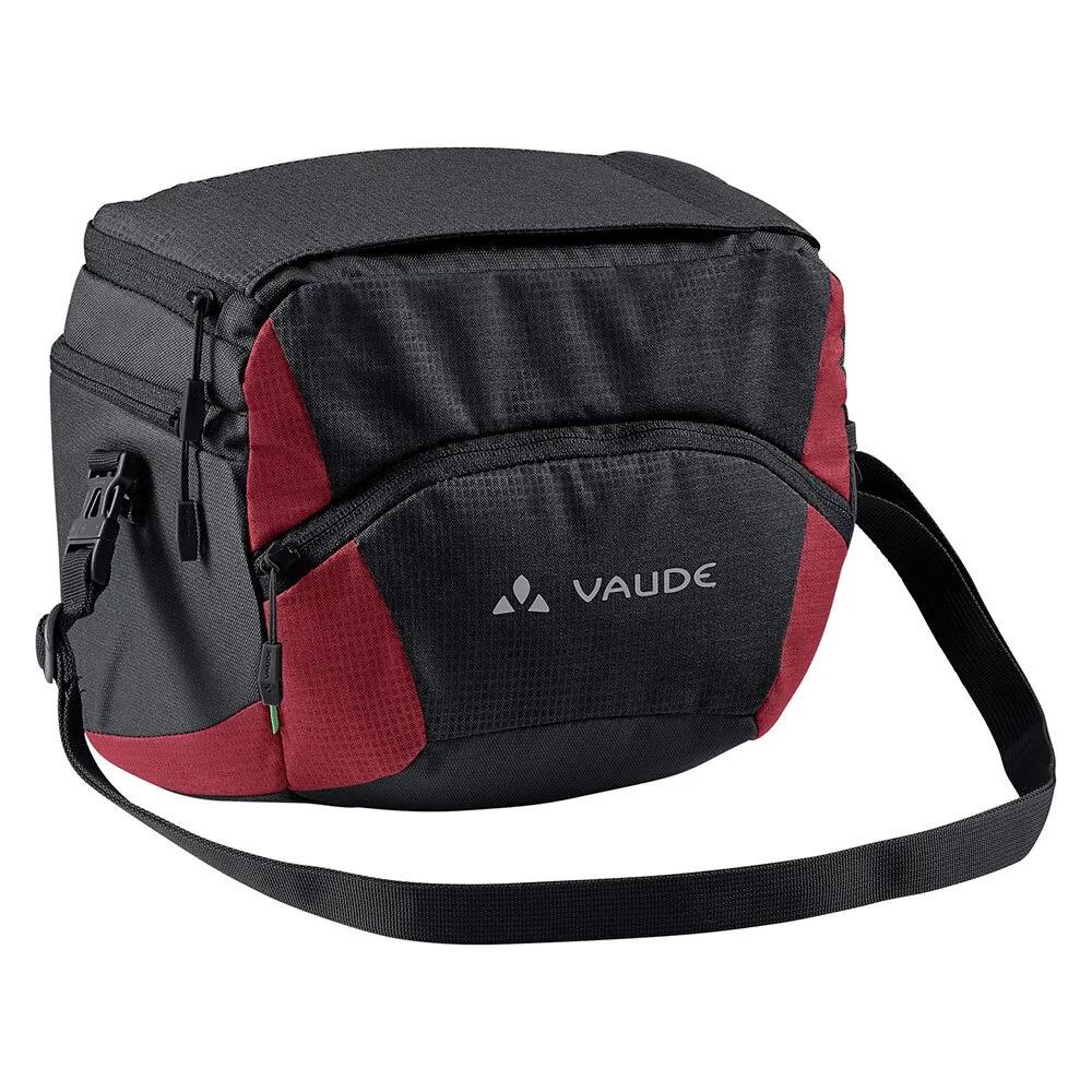 ファウデ バイク オントゥア ボックス クリックフィックス レディ 6L ハンドルバー バッグ （ Black/Carmine ） | VAUDE BIKE OnTour Box KLICKfix Ready 6L handlebar bag [t]