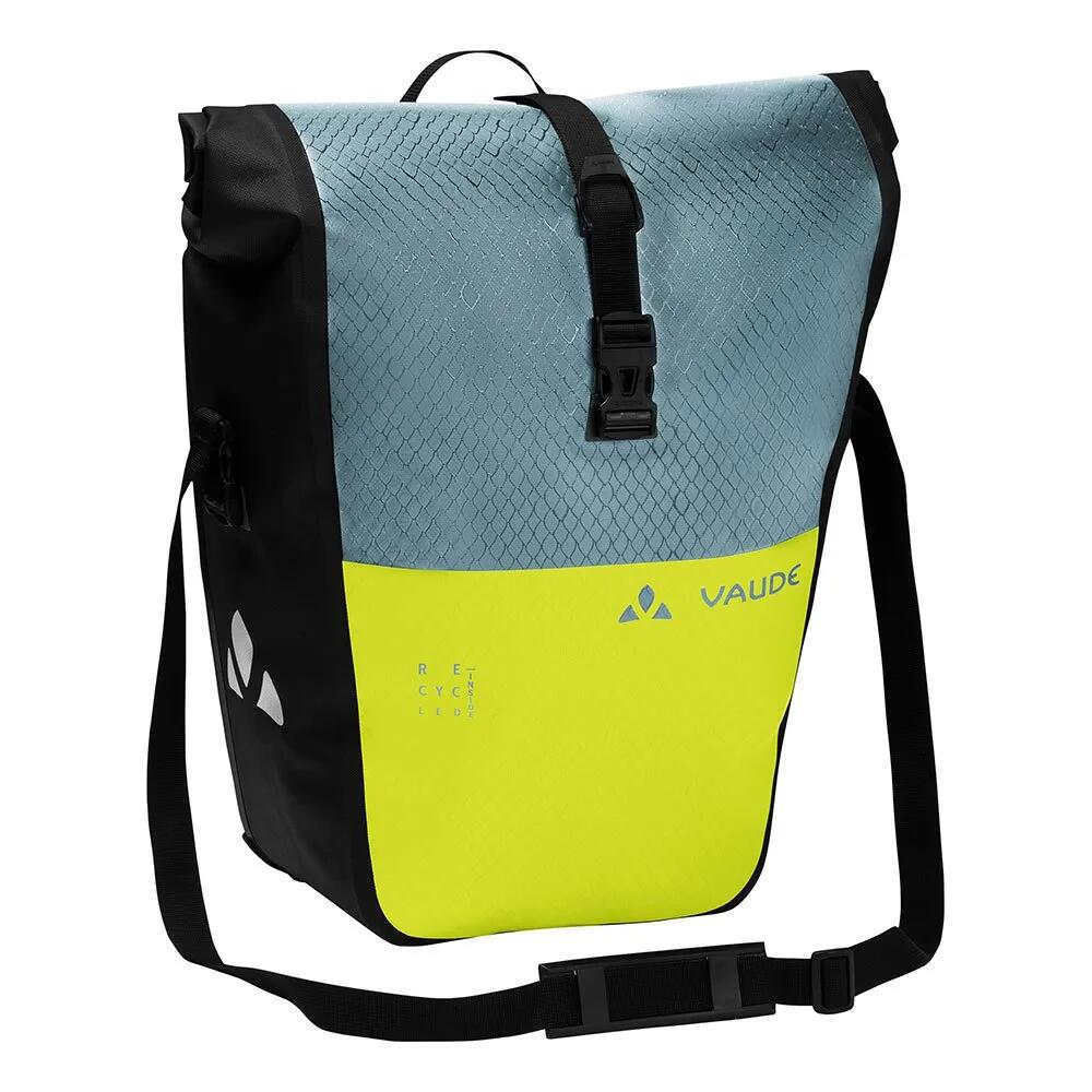 ファウデ 自動二輪車 アクア うしろ側 色つや (レック) 24L パニア （ NordicBlue/BrightGreen ） | VAUDE BIKE Aqua Back Color (rec) 24L pannier [t]