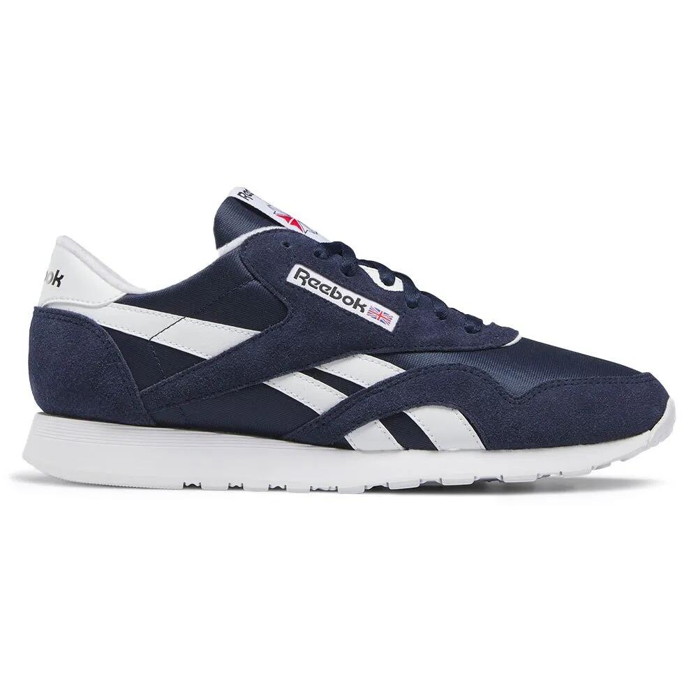 リーボック クラシック ナイロン スニーカー （ Vector Navy / Ftw White / Ftw White ） | REEBOK Classic Nylon trainers [t]