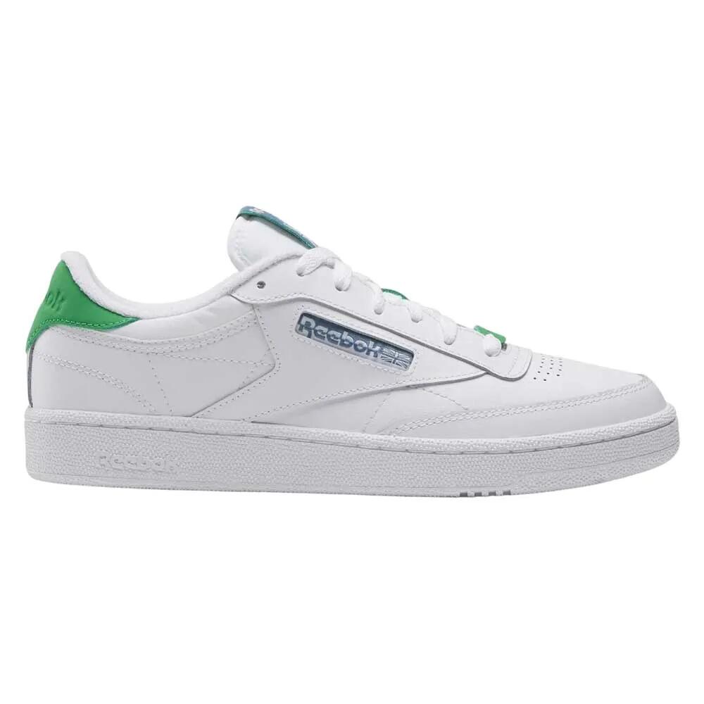 リーボック 野球クラブ C 85 スニーカー （ White / Sport Green / Blue Slate ） | REEBOK Club C 85 trainers [t]