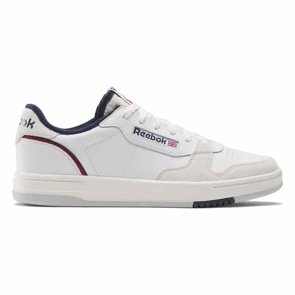 リーボック フェイズ コート スニーカー （ Ftw White / Chalk / Vector Navy ） | REEBOK Phase Court trainers [t]