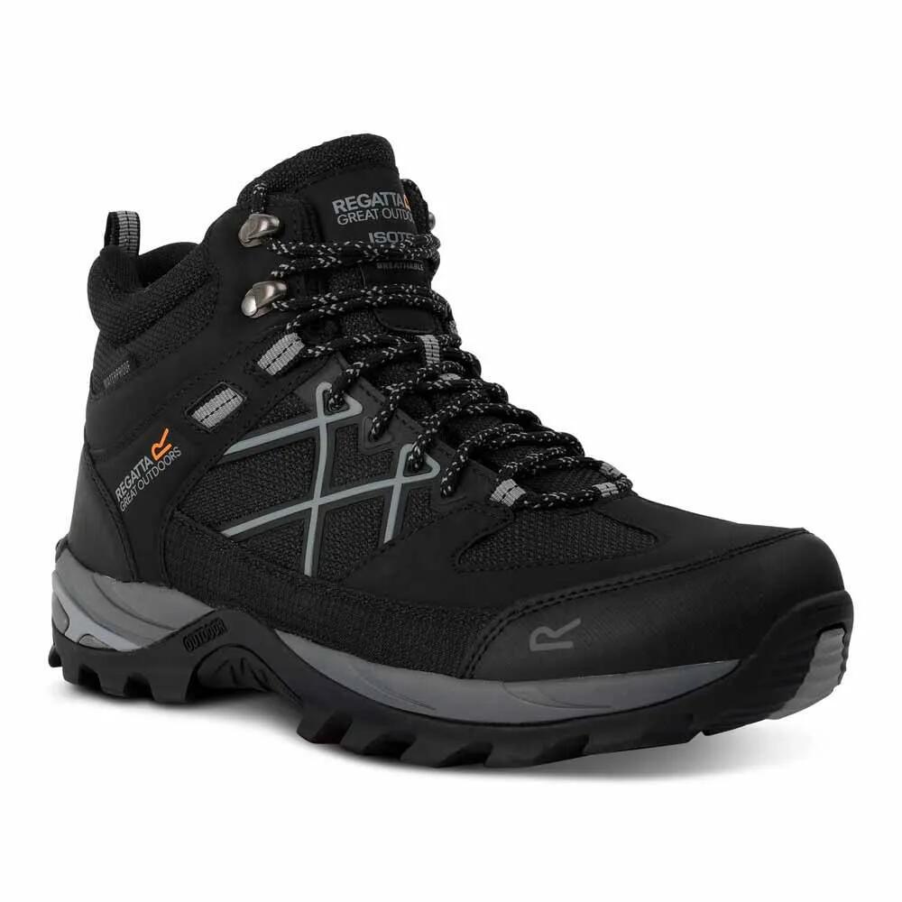 リゲッタ サマリス スリー ハイキングブーツ （ Black / Granite ） | REGATTA Samaris III Hiking Boots [t]