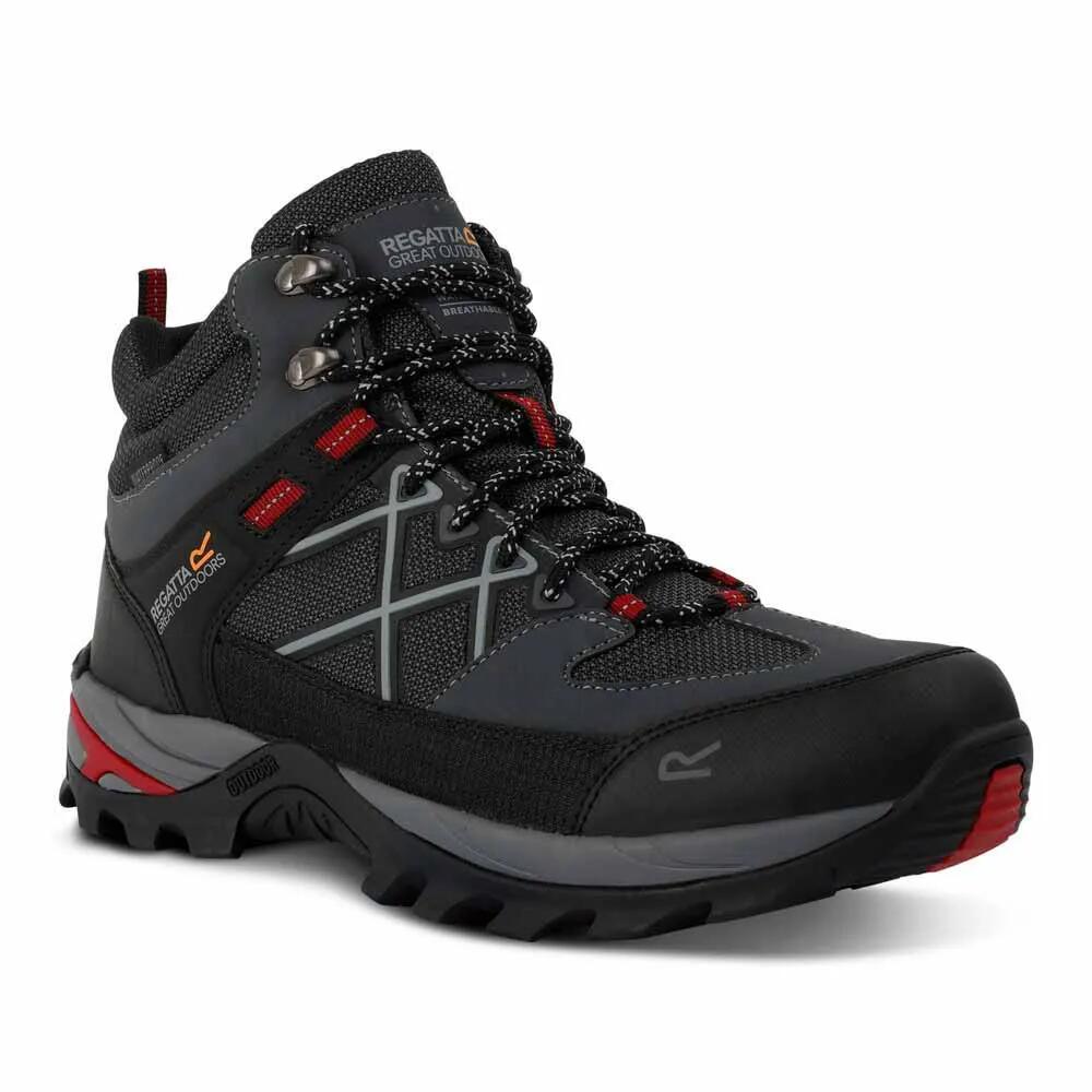 リゲッタ サマリス スリー ハイキングブーツ （ Briar / Rio Red ） | REGATTA Samaris III Hiking Boots [t]