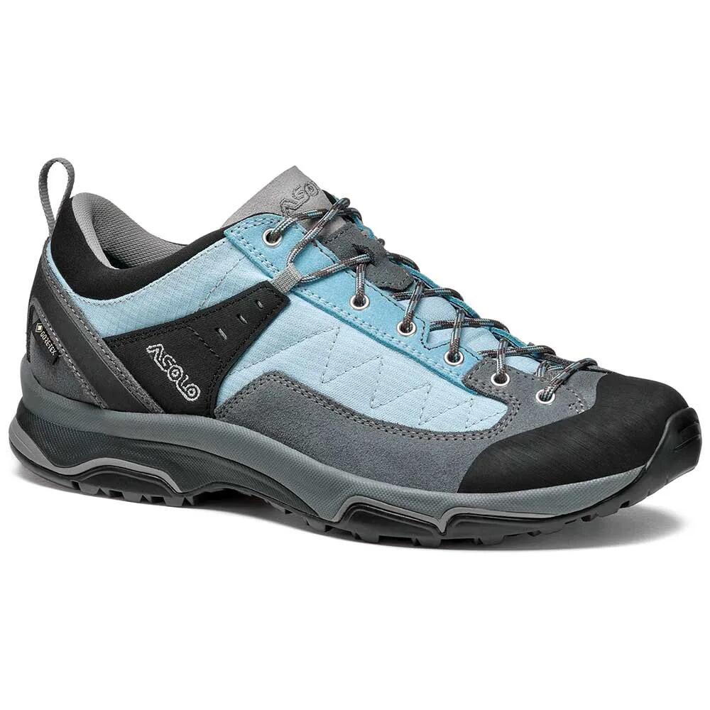 アゾロ 煙管 GV ML 山歩き シューズ レディース （ Grey / Celadon ） | ASOLO Pipe GV ML Hiking Shoes Women [t]