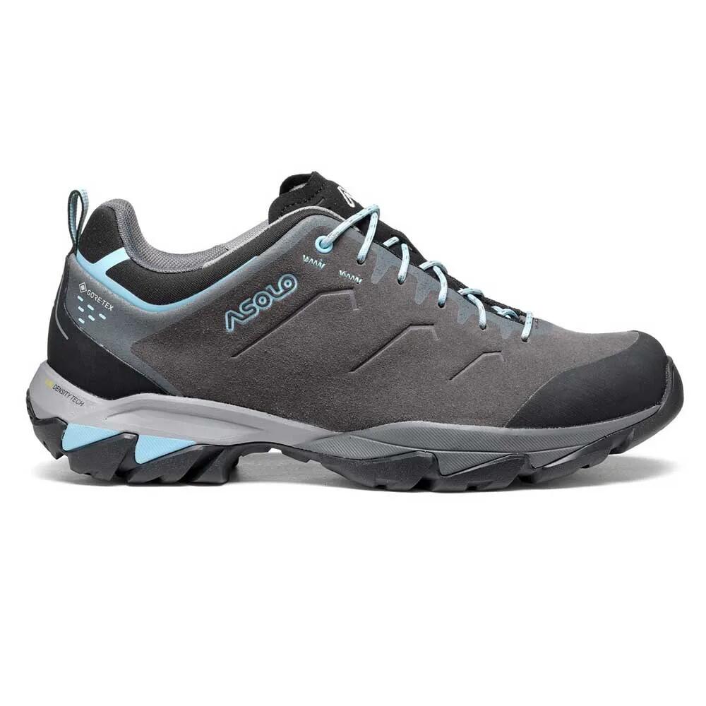 アゾロ アカディア LTH ゴアテックス 山歩き シューズ レディース （ Graphite / Sky Blue ） | ASOLO Acadia lth gore-tex Hiking Shoes Women [t]