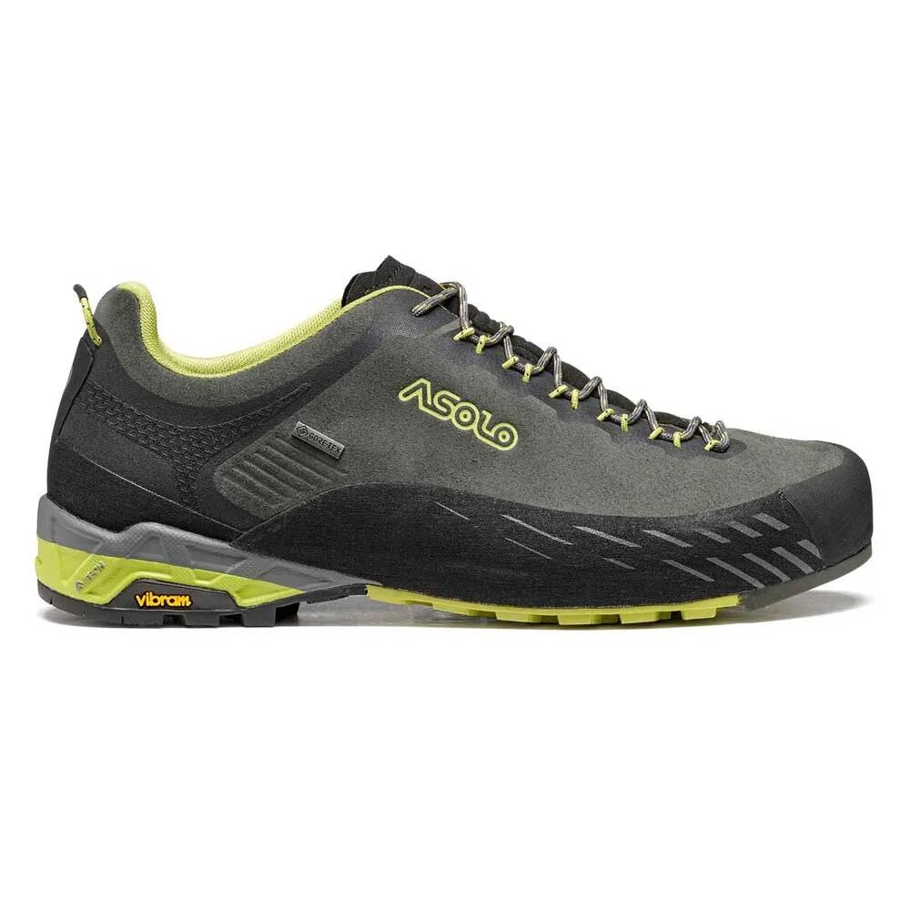 アゾロ エルド LTH GV アプローチ シューズ （ Graphite / Green Oasis ） | ASOLO Eldo lth gv approach shoes [t]