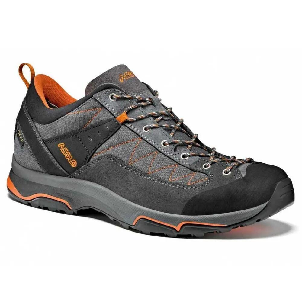 アゾロ 煙管 GV 山歩き シューズ （ Graphite / Graphite ） | ASOLO Pipe gv Hiking Shoes [t]