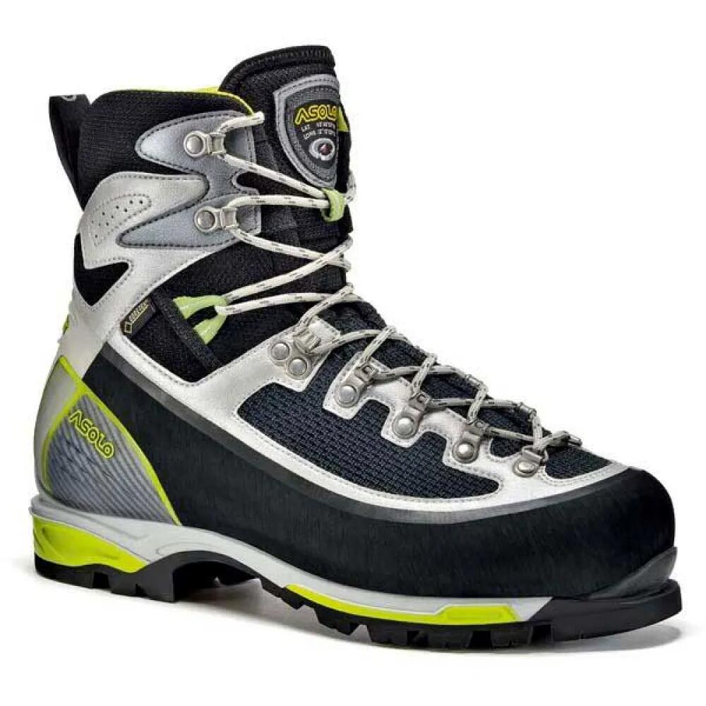 アゾロ 6B+ ゴアテックス 山歩き ブーツ （ Black / Green ） | ASOLO 6B+ gore-tex hiking boots [t]