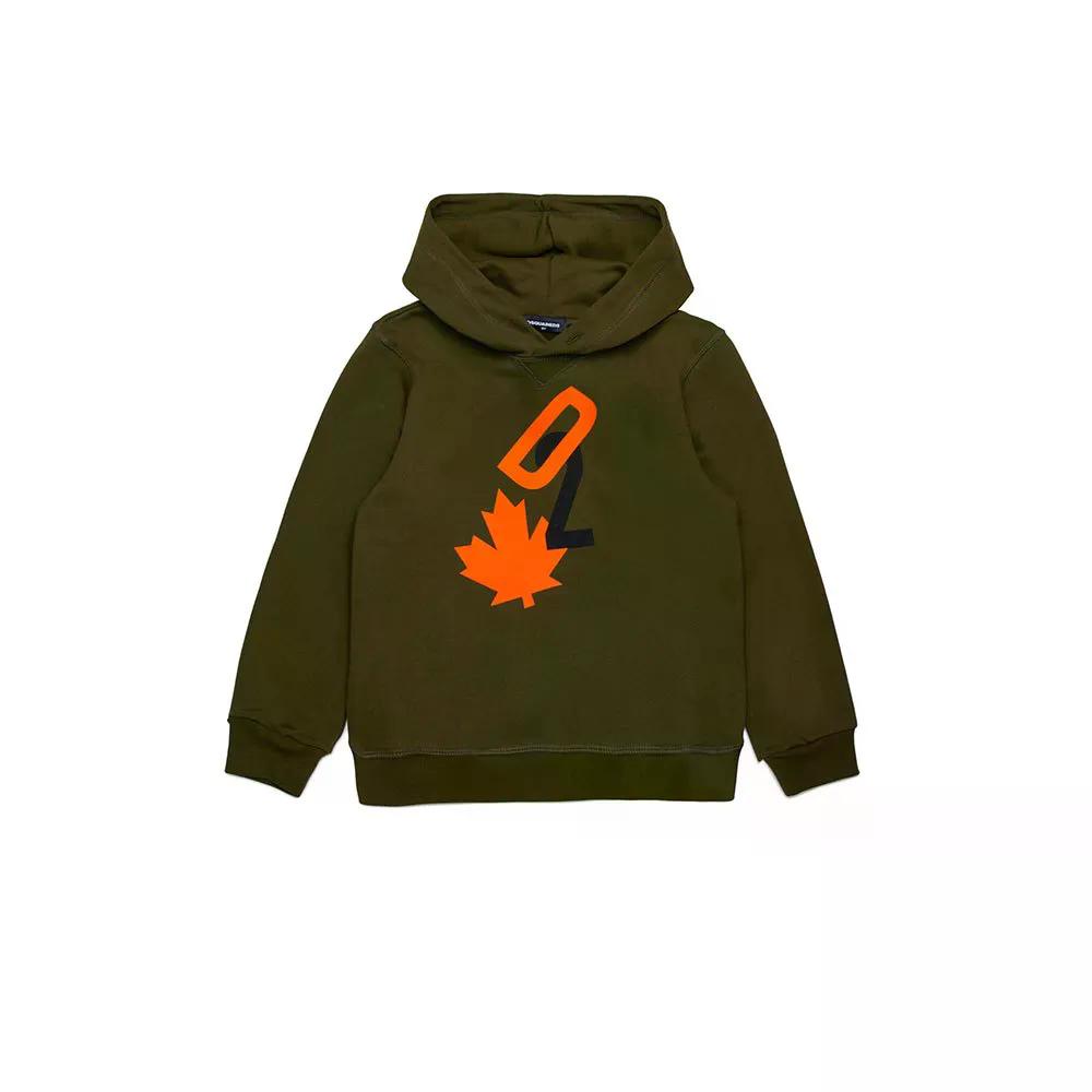 ディースクエアード2 キッズ DQ2465 キッズ スウェットシャツ （ TarmacGreen ） | DSQUARED2 KIDS DQ2465 Kids sweatshirt [t]