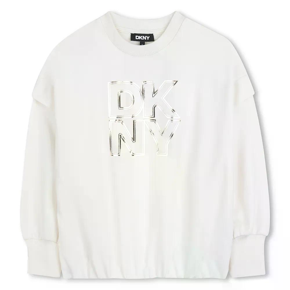ディーケーエヌワイ D62615 キッズ スウェットシャツ （ Yellow ） | DKNY D62615 Kids sweatshirt [t]