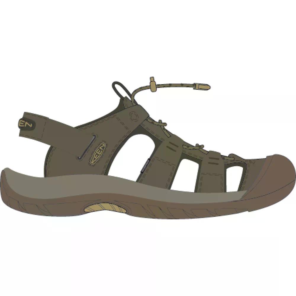 KEEN Rapids H2 sandals （ DarkOlive/Khaki ） [t]｜クライムスワールド 店