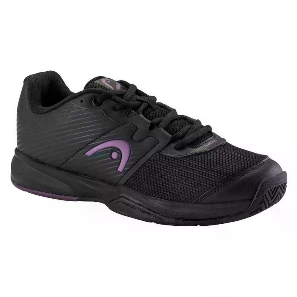 天々 リボルト 厚地の外套 オール厚地の外套 庭球シューズ ウィメンズ （ Black/Purple ） | HEAD Revolt Court All Court Tennis Shoes woman  [t]