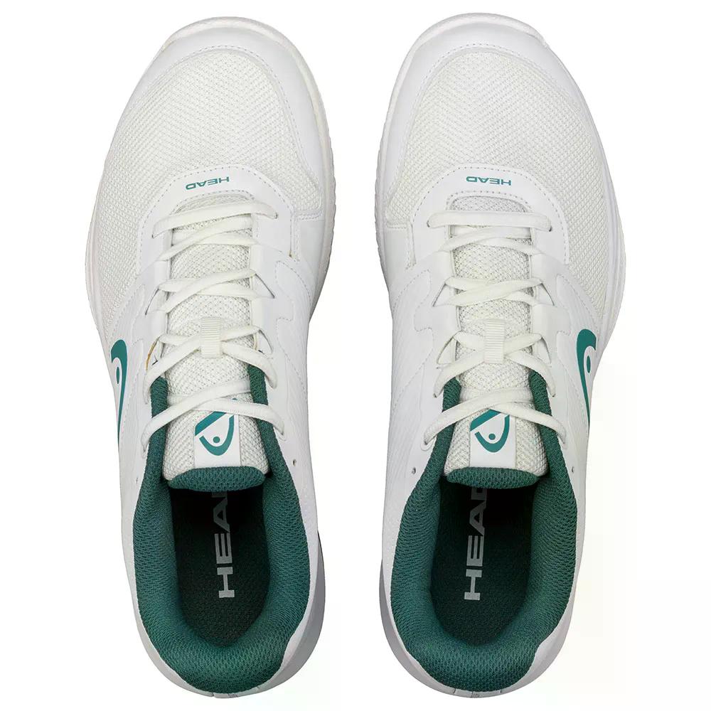 上端 リボルト 厚地の外套 オール厚地の外套 庭球シューズ （ White/PG ） | HEAD Revolt Court All Court Tennis Shoes  [t]