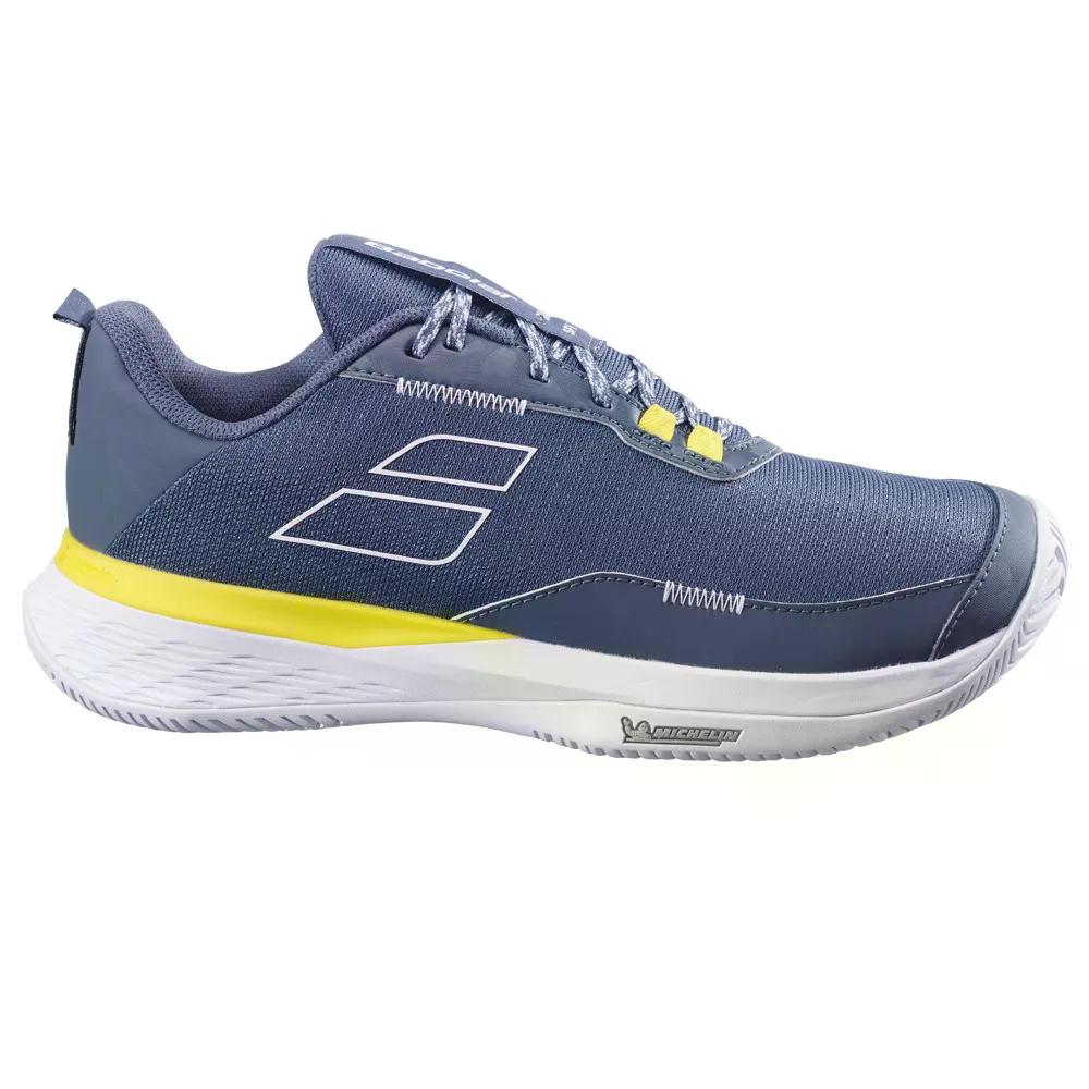 バボラ SFX エボ オール厚地の外套 庭球シューズ （ DarkGrey/White ） | BABOLAT SFX Evo All Court Tennis Shoes  [t]