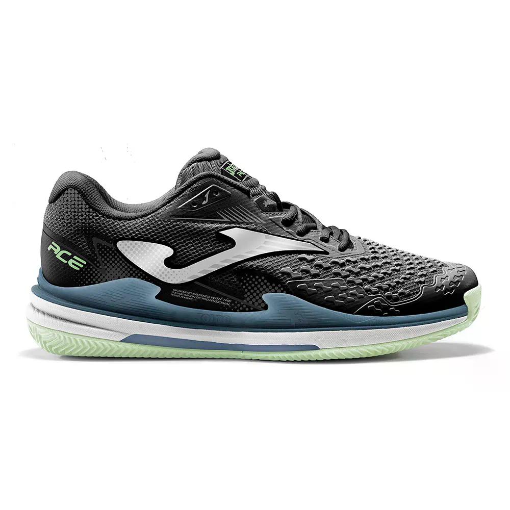 ホマ はやりっ子 粘土厚地の外套 庭球シューズ ウィメンズ （ Black ） | JOMA Ace Clay Court Tennis Shoes woman  [t]