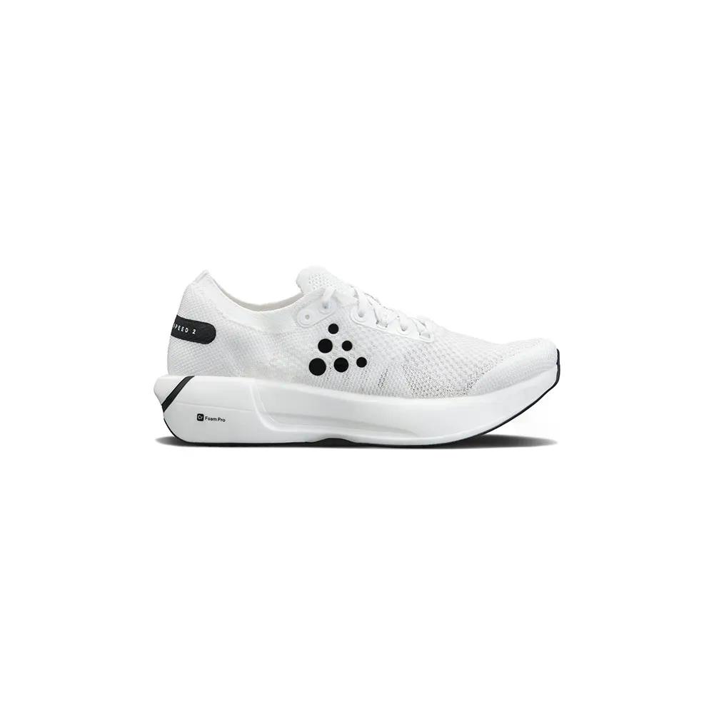 手工芸品 交差点点火装置 素早さ 駈けっくらシューズ （ White ） | CRAFT Nordlite Speed Running Shoes  [t]