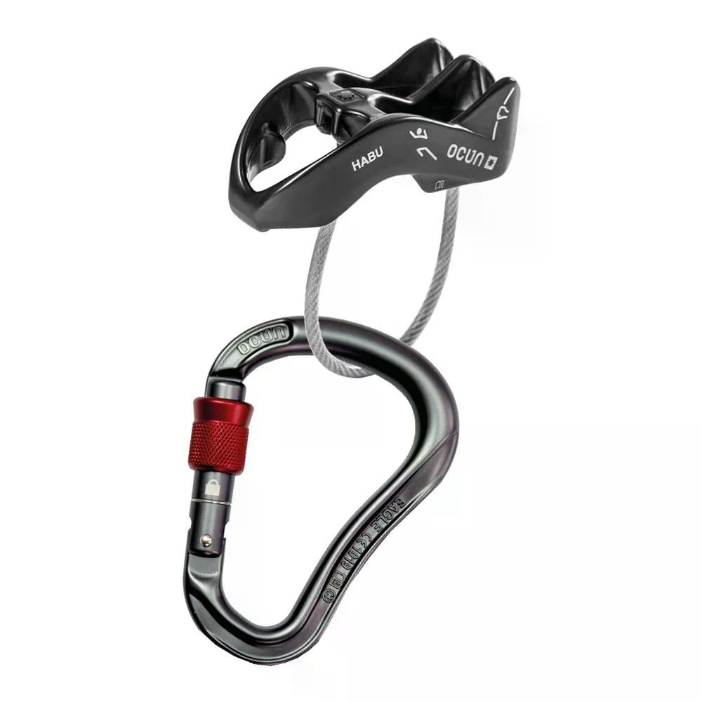 オーツン イーグル スクリュー / HUB ビレイ セット （ Anthracite ） | OCUN Eagle Screw / HUB Belay Set [t]