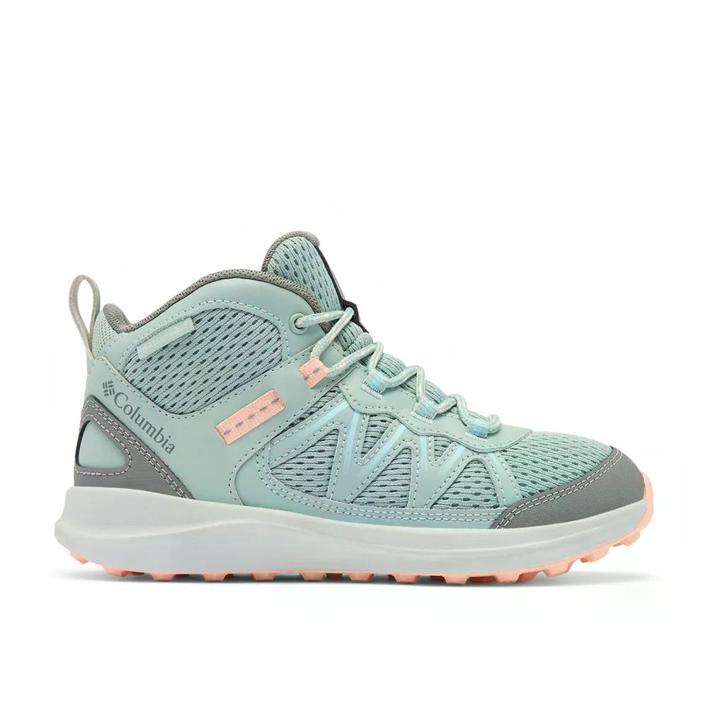 コロンビア ピークフリーク ラッシュ ハイキングブーツ ジュニア （ CrushedBlue/BlushRose ） | COLUMBIA Peakfreak Rush Hiking Boots Junior [t]｜クライムスワールド 店